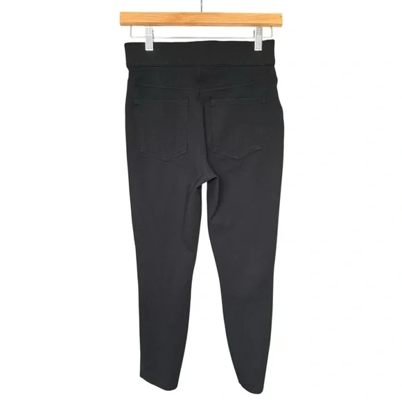 Spanx The Perfect Pant Skinny Ponte Black Women's Size Small - Picture 3 of 6